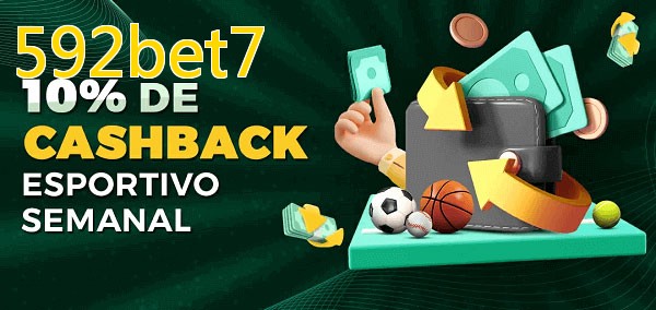 10% de bônus de cashback na 592bet7